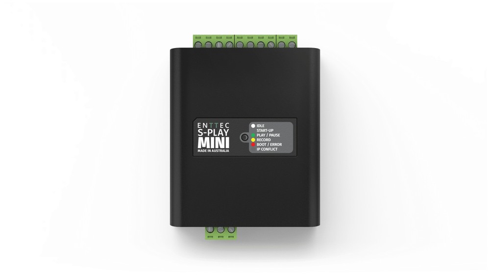 Enttec S-Play Mini 70093 2 Universe DMX Recorder/Playback Controller (Open box)