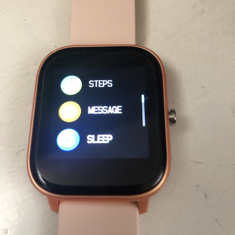 Rose Gold Fitness Tracker