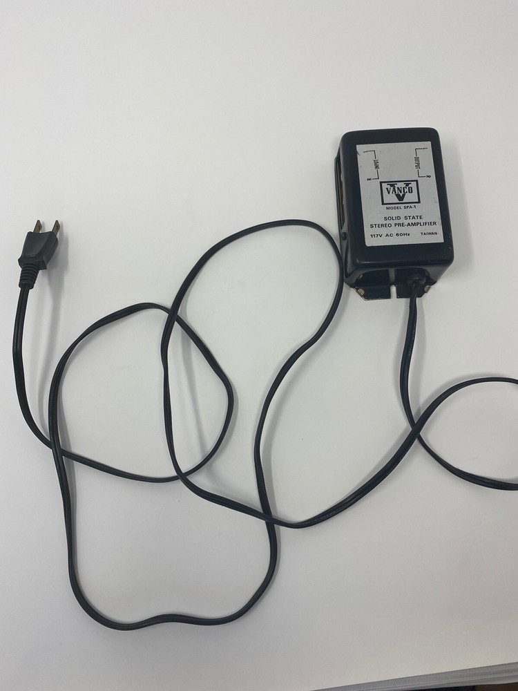 Vanco Model SPA 1 Solid State Stereo Pre - Amplifier Pre Amp 117 V 60HZ
