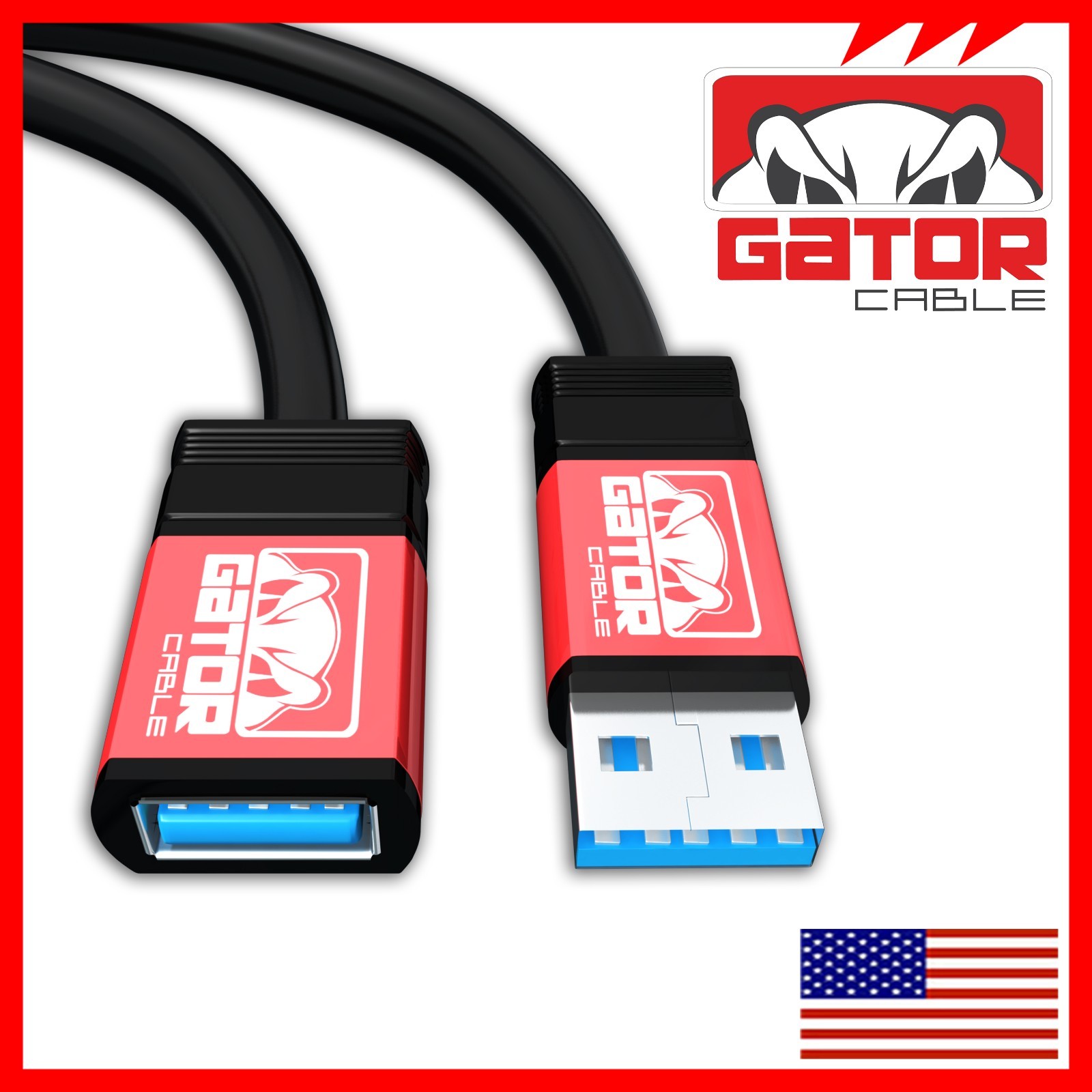 USB 3.0 Super Speed Extension Cable Male A to Female A Charger Powered Data Sync