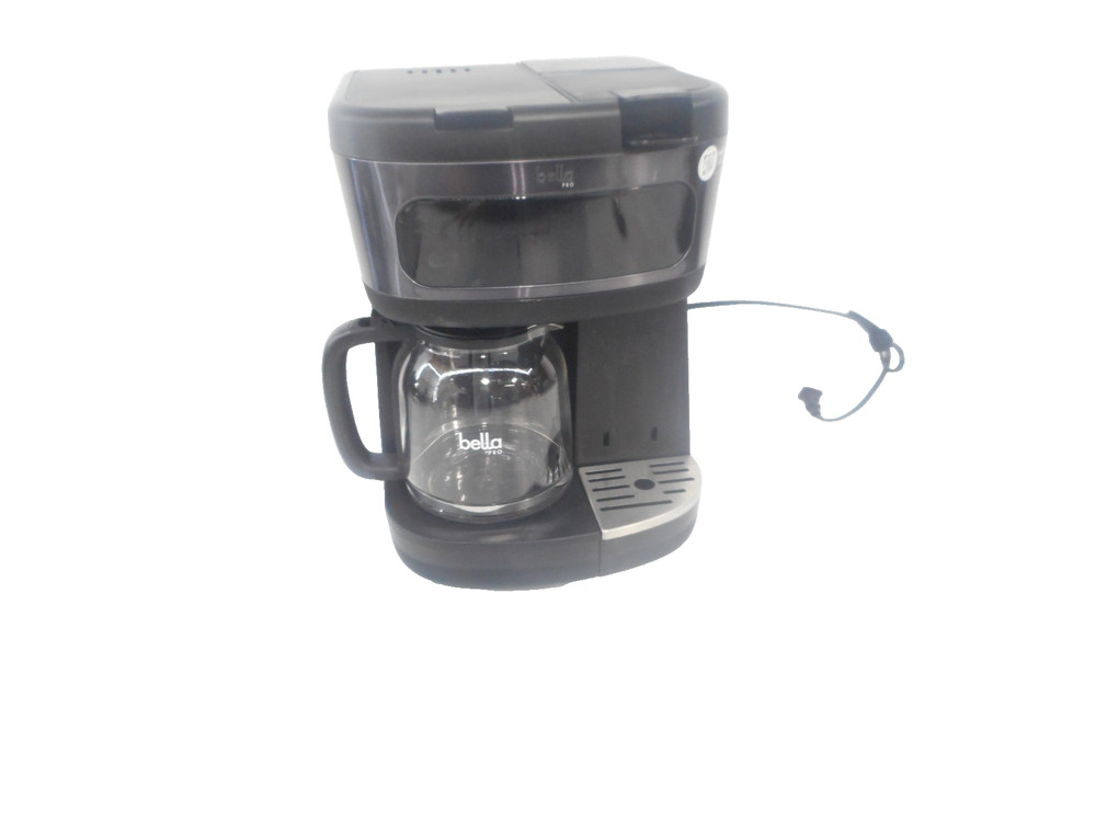 bella PRO  MultiBrew 12-Cup Drip & Single-Serve Coffee Maker - Black