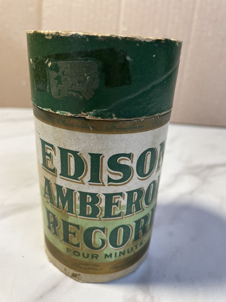 Edison Cylinder Dealer Tag Case