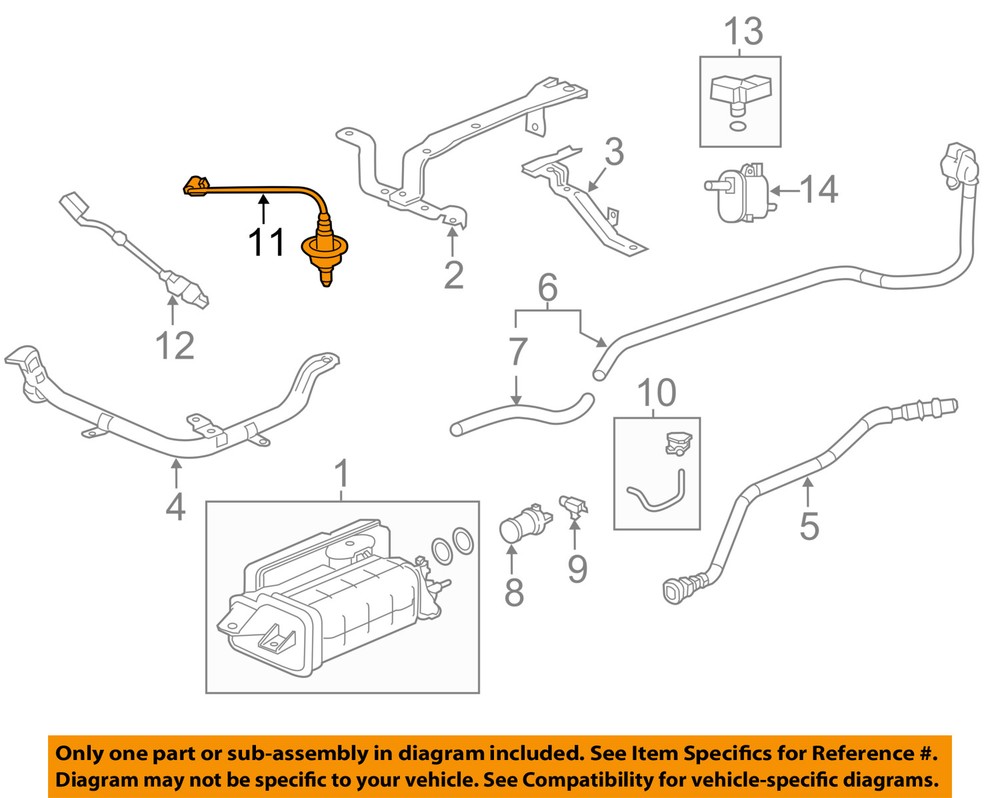 HONDA OEM-Oxygen O2 Sensor 36531RX0A01