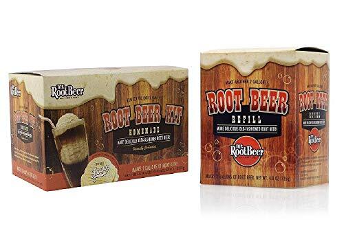 Mr. Root Beer Home Root-Beer-Making Kit +FREE Refill Kit Value PACK!!!