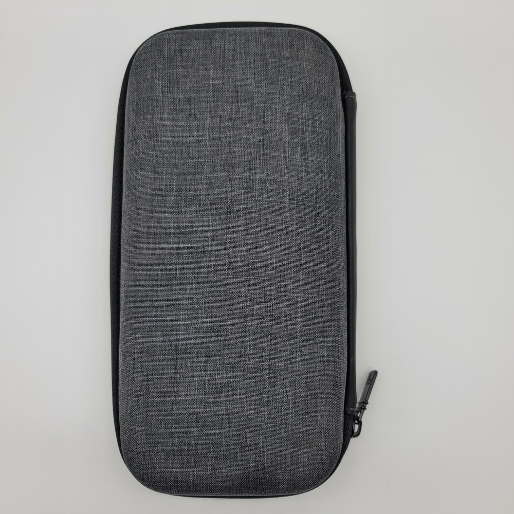 Nintendo Switch Carrying Case Black & Grey w/ Mesh Pocket and Internal Strap