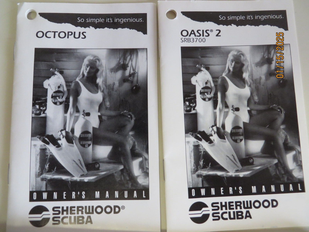 Sherwood Dive Regulator with Oceanic Dive Computer