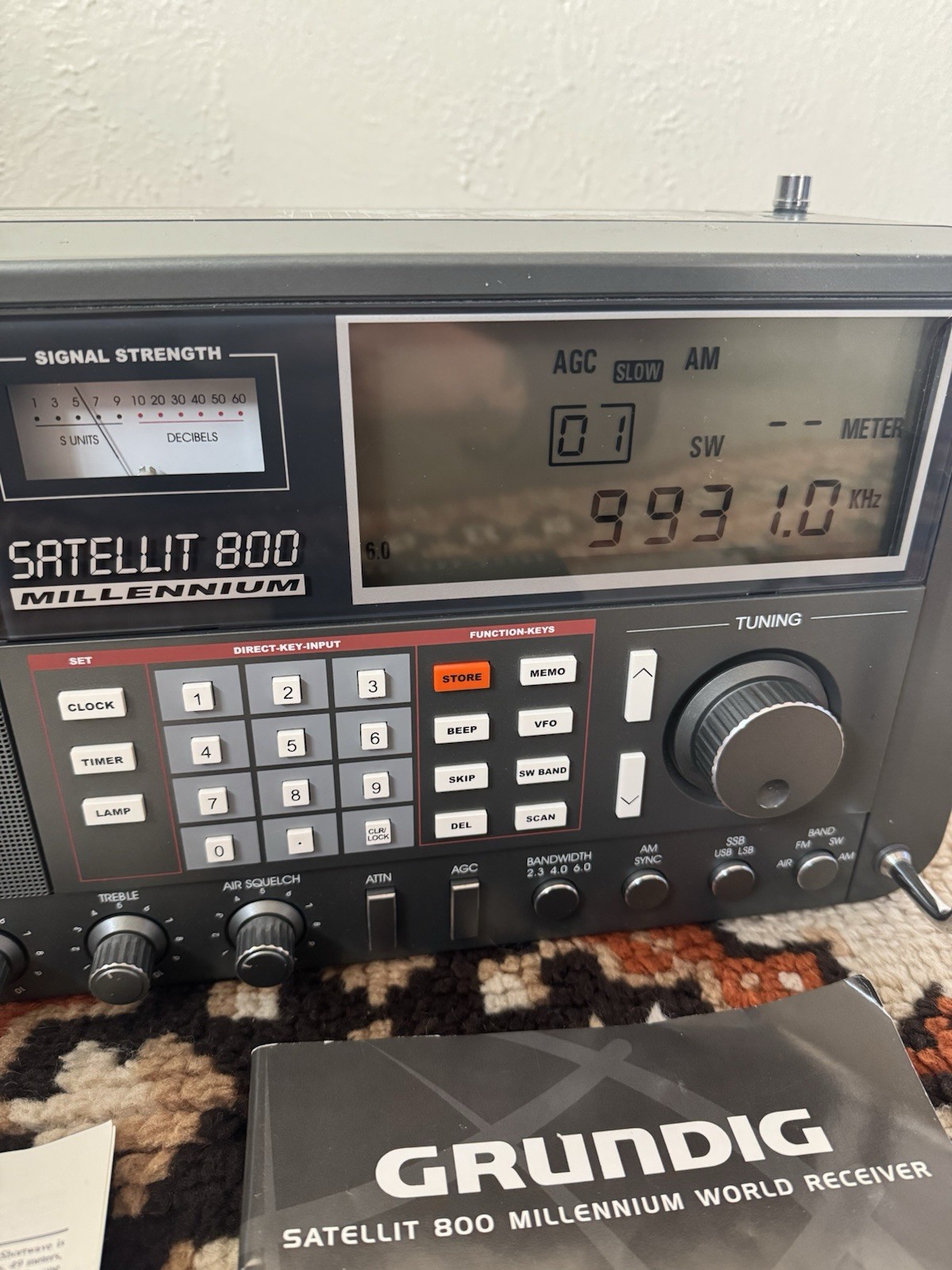 Grundig Satellit 800 Millennium General Coverage Communications Receiver