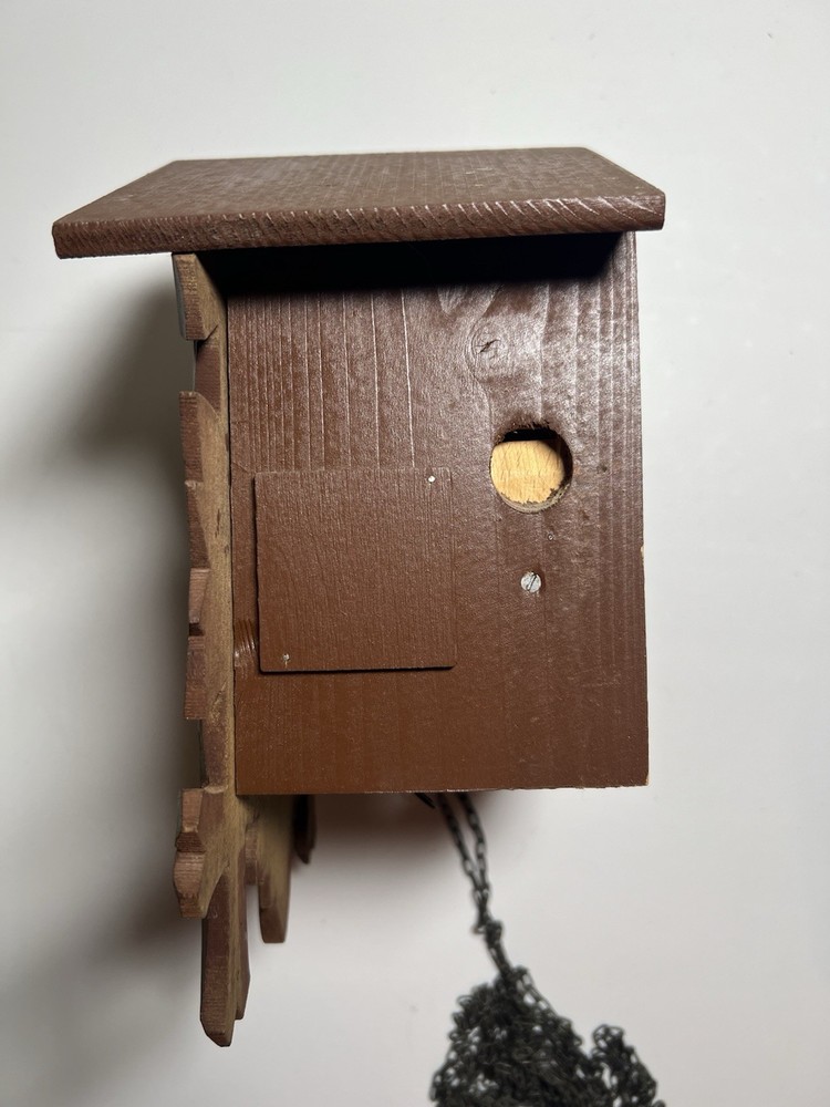 Vintage Black Forest Cuckoo Clock - Good Shape - Needs A Little Work