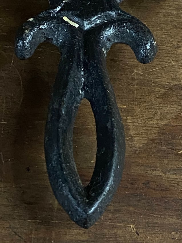 Cast Iron Trivet with Hearts