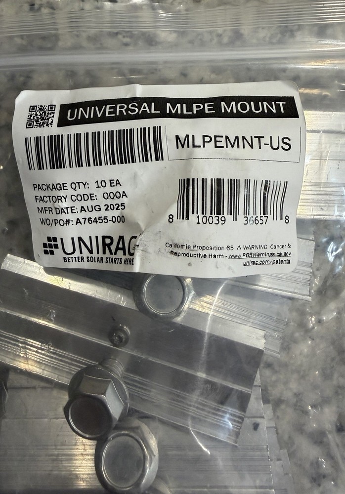 UNIRAC Universal MLPE Mount