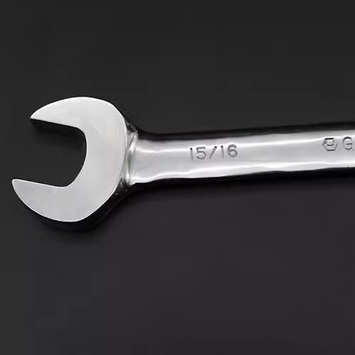 Standard Ratchet Wrenches Flex-Head Open End SAE Wrench Flexible Spanner Tool