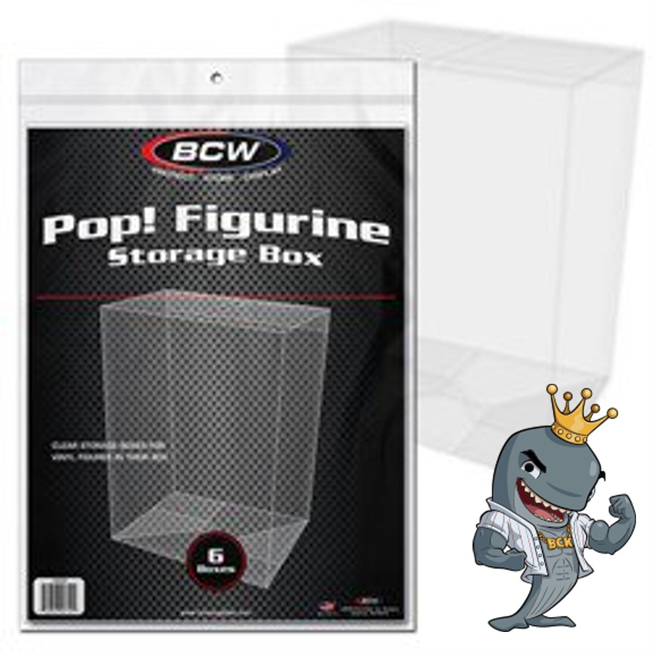 BCW POP! Box for Standard Figure (6ct Pack) FREE SHIP