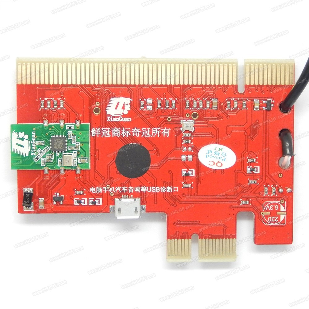 PCI-E LPC MiniPCI-E Analyzer Type-A Diagnostic Card KQCPET6-V8 Bluetooth for PC