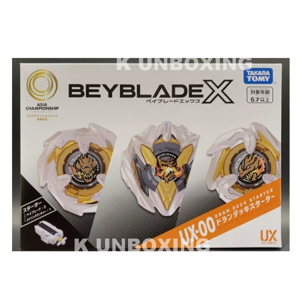 BEYBLADE X ASIA CHAMPIONSHIP 2024 UX-00: Dran Deck Starter TAKARA Korea