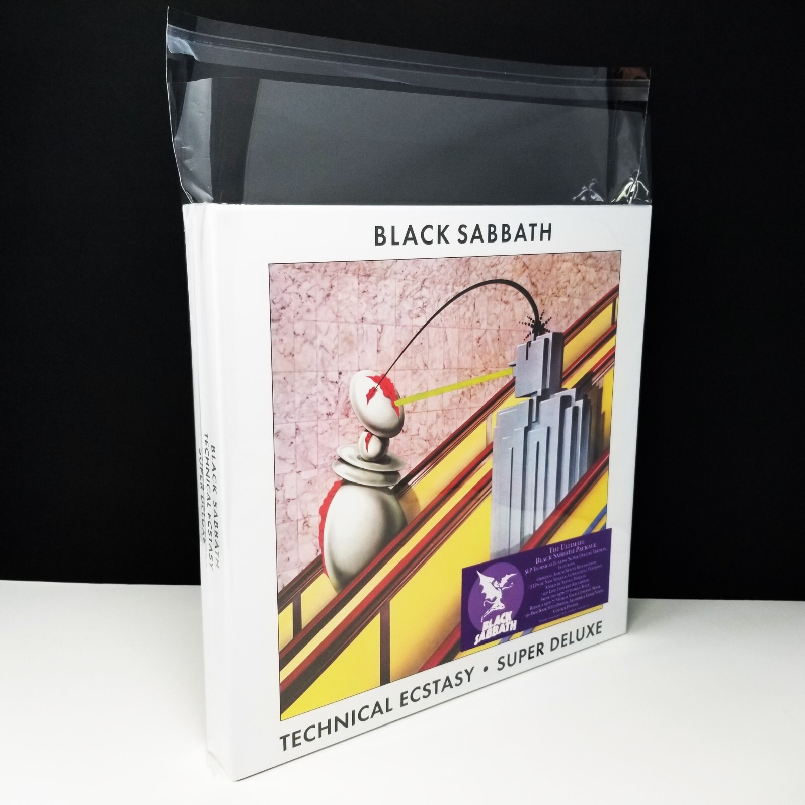 Large Box Set Outer Plastic Sleeves (x10) 1.6mil Seal Up LP Vinyl Record Boxset