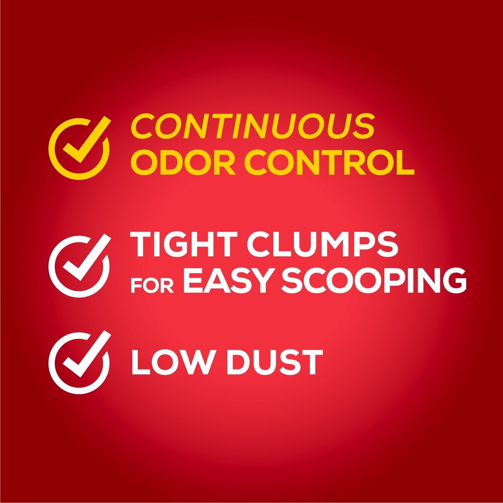 Multi-Cat Clumping Kitty Litter, 24/7 Performance Deodorizing, 35 lb Pail