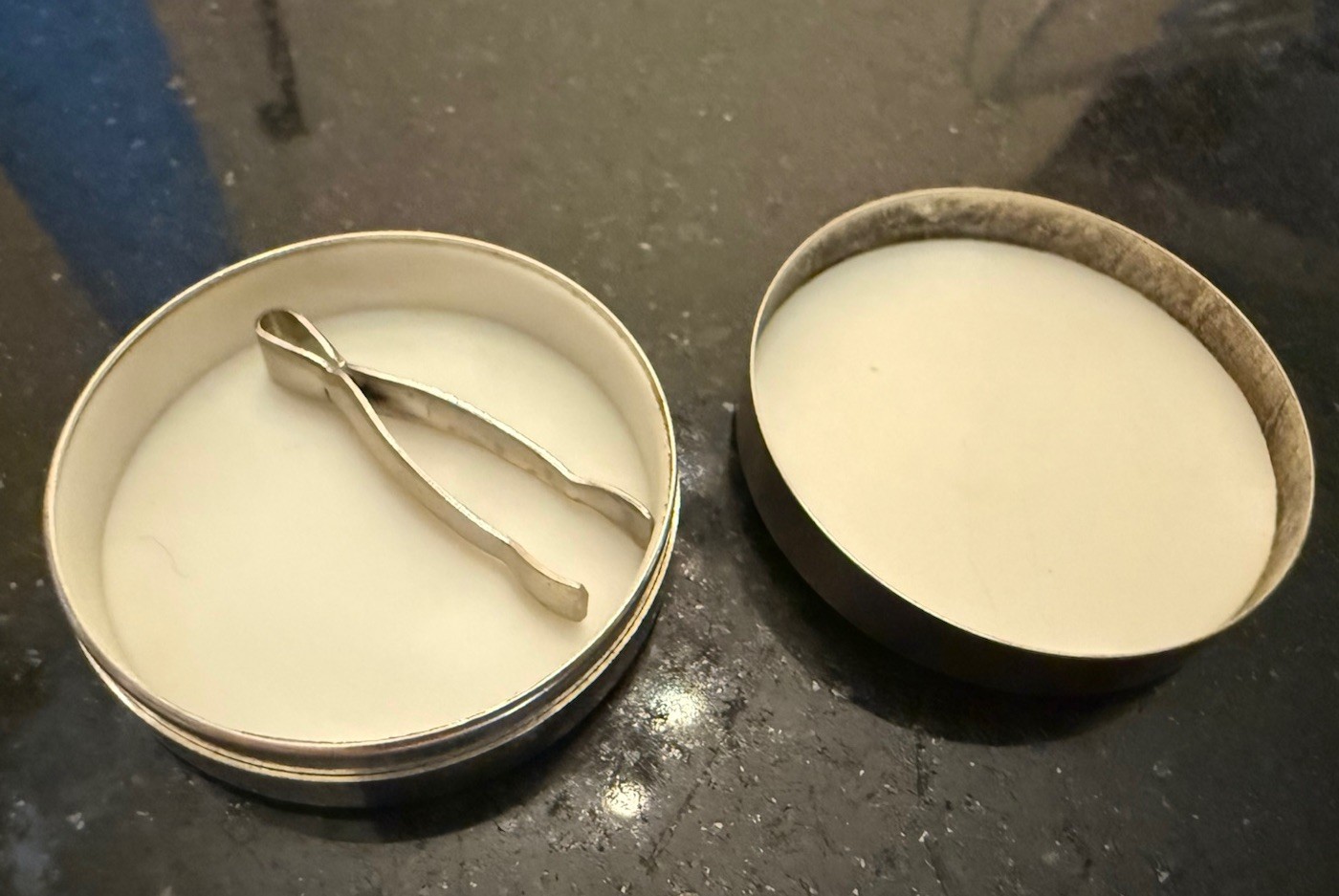 Art Nouveau 925 Sterling Cameo Pill Box