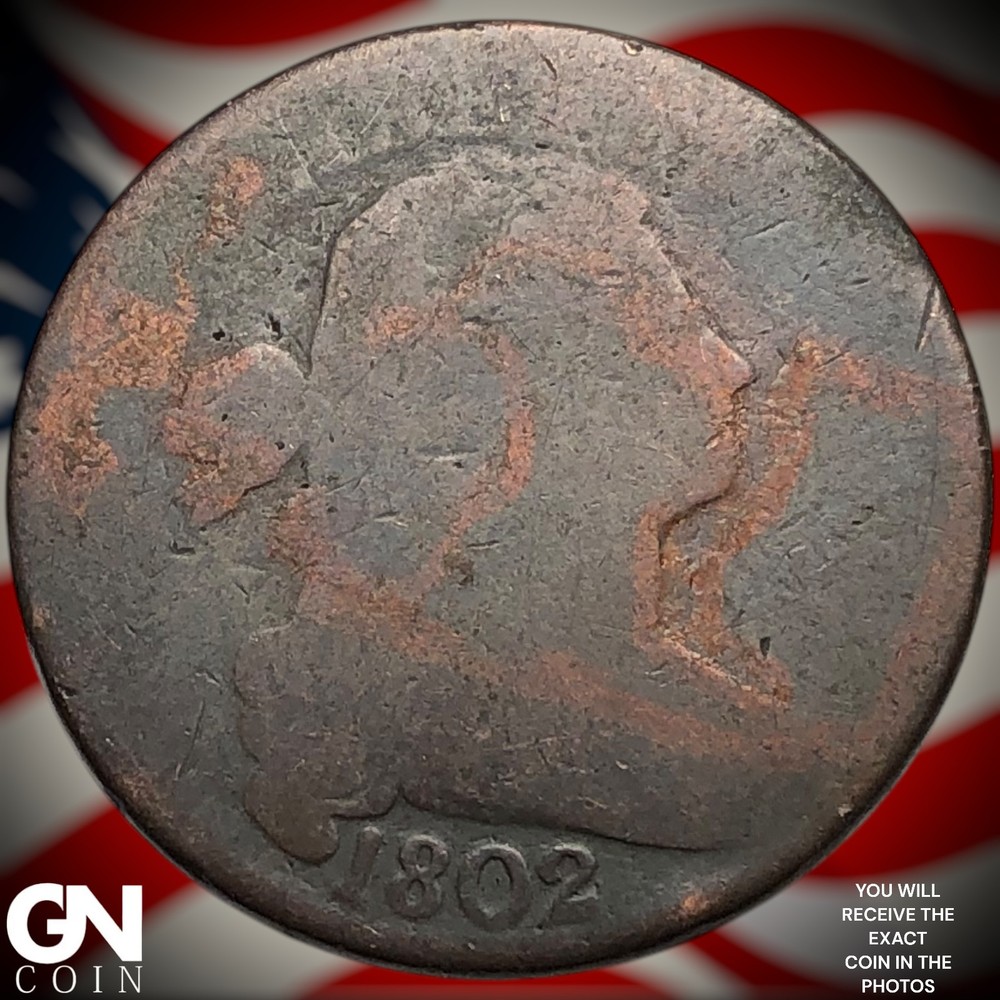 1802 Draped Bust Large Cent Z0793