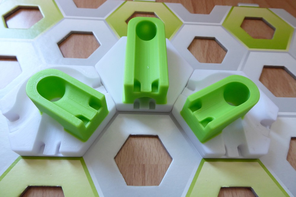 Gravitrax Compatible U-Turn Bricks; 3D Printed; uTurn