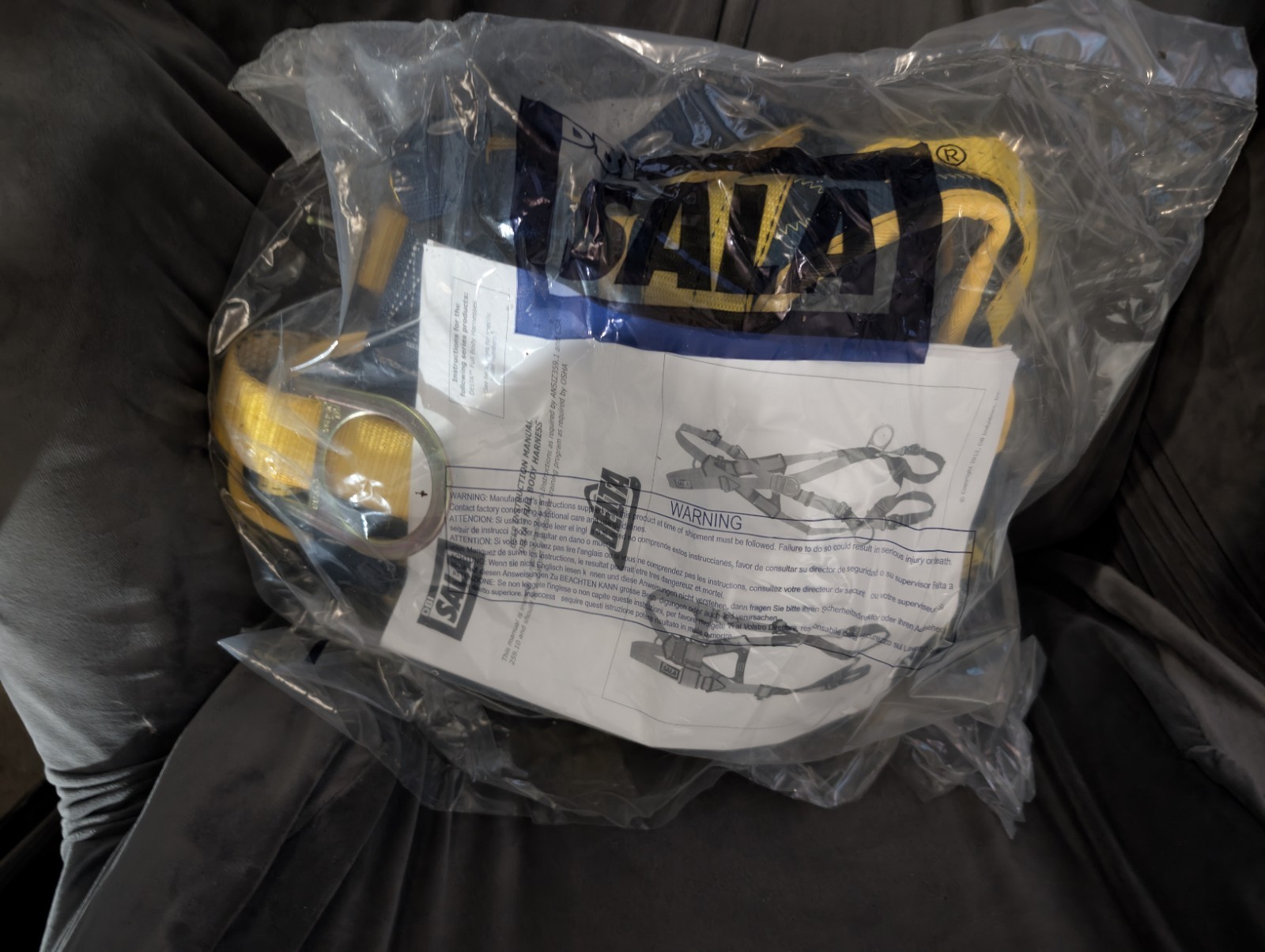 3M DBI-SALA Delta Comfort Construction Style Positioning Harness Medium New