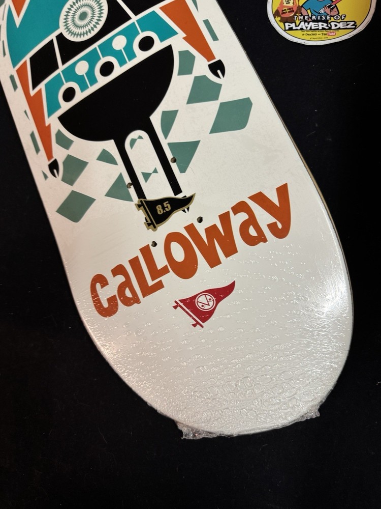 RARE Devine Calloway Don Pendleton Primitive Skateboard Deck In Shrink Pro Foil