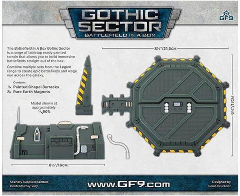 Gothic Sector: Legion Chapel Barracks