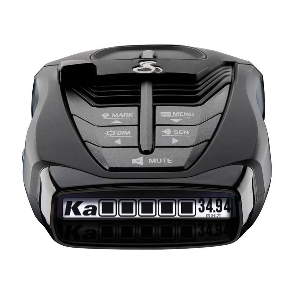 Cobra RAD 480i Connected Radar Detector, Long Range, Bluetooth, Front & Rear Det