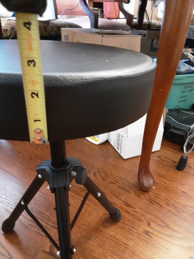 Universal Drum Padded Seat Adjustable Height 20 Inch