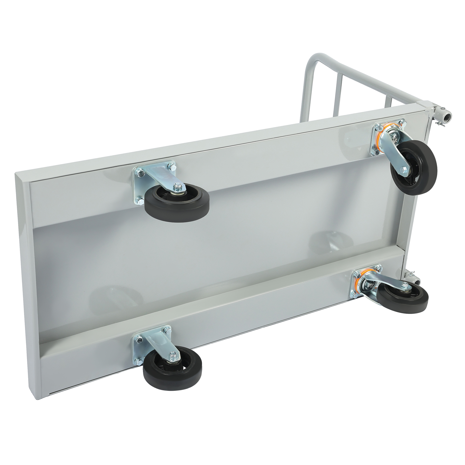 2000lb Steel Heavy Duty Platform Truck Push Dolly Flat Dolly Cart w/ Casters New