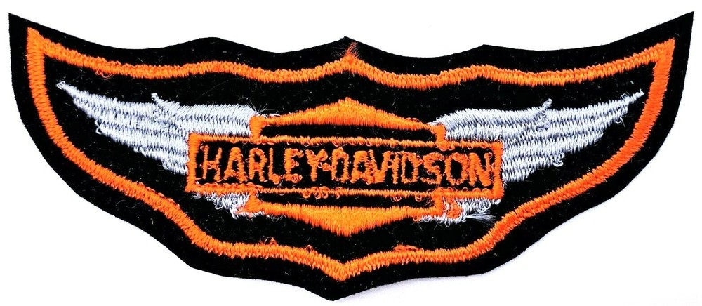 Harley Davidson Winged Bar & Shield Patch Emblem Vest