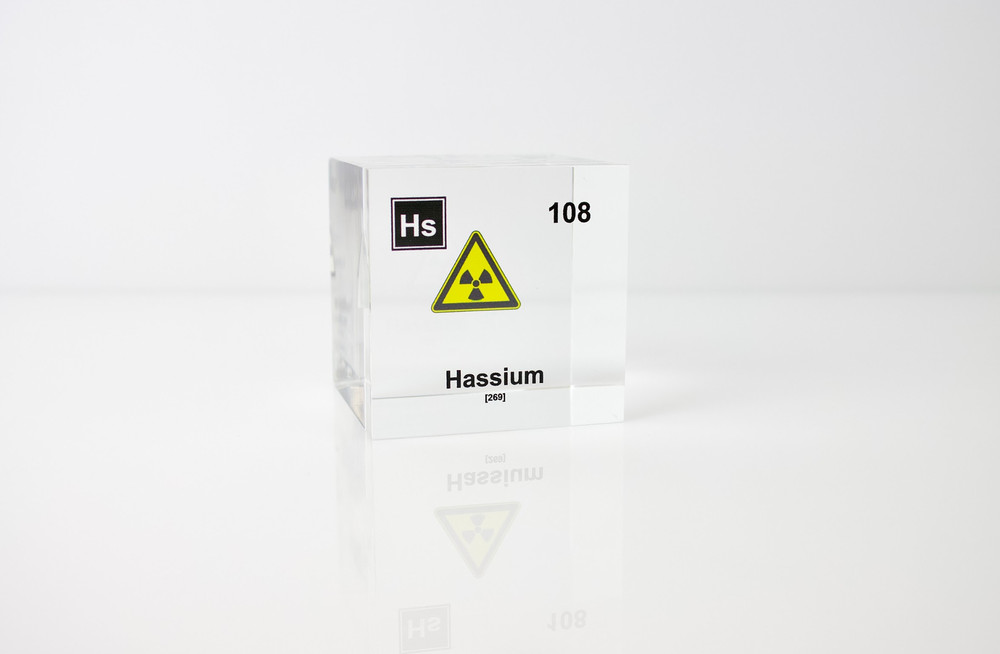 Hassium Element Cube