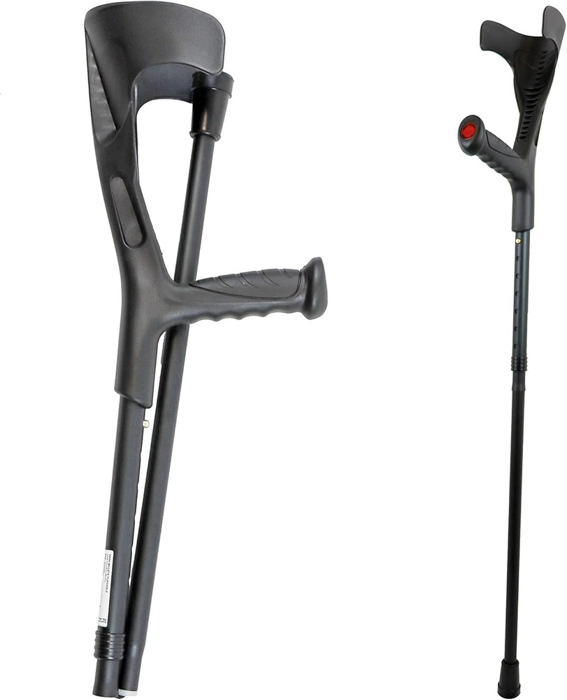 Forearm Walking Cane Crutch Handle lightweight adjustable, foldable aluminum