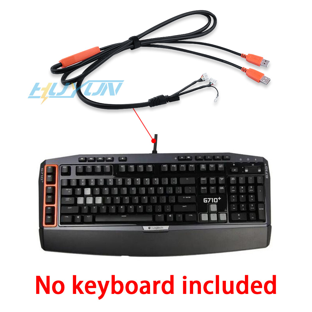 Replacement Mechanical Keyboard USB Cable Wire For Logitech G710 Gaming Keyboard