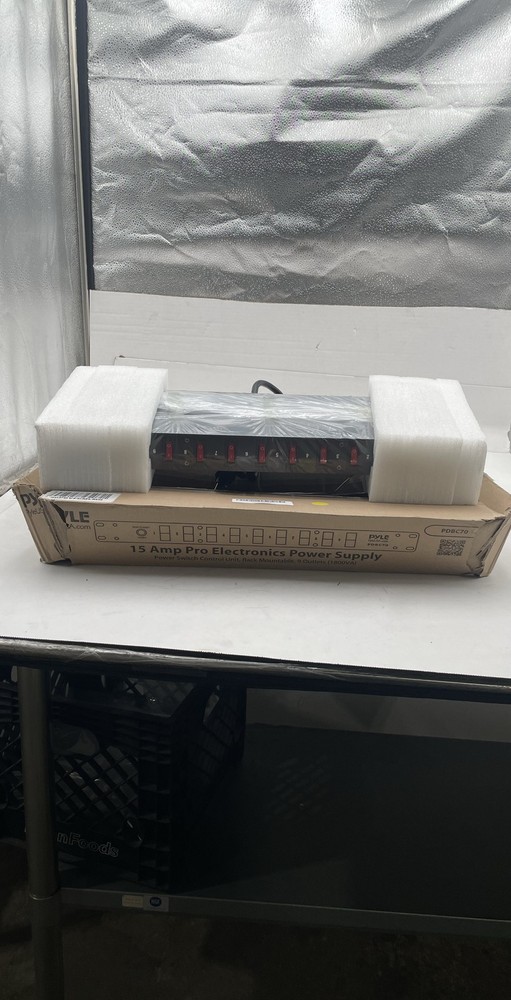 PYLE PDBC70 15 Amp Power Supply Power Switch Control Unit