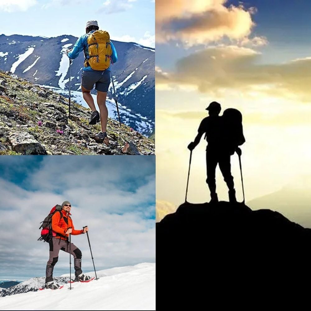 Durable Aluminum Walking Stick - Lightweight, Foldable & Adjustable for Mobility