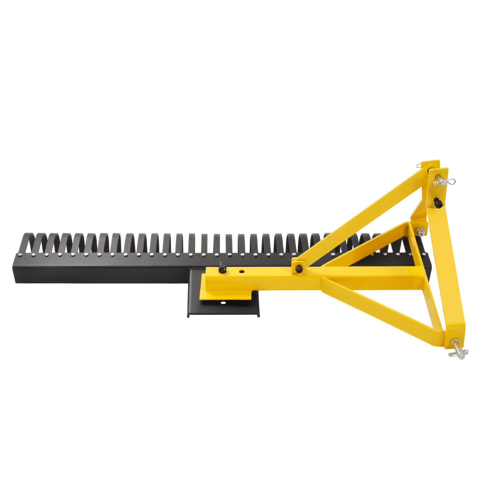 3-Point Landscape Rock Rake Garden Tool 5 FT 360° Rotation For Tractors Hookup