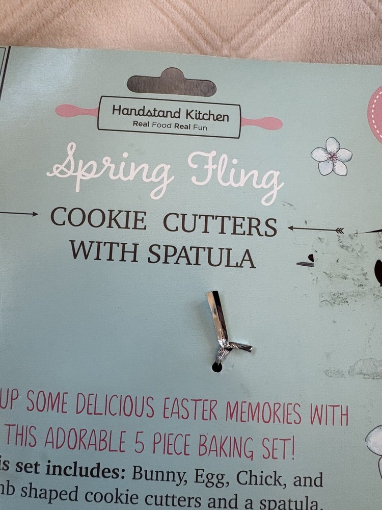 Wilton Easter Bunny Cake Pan And Cookie Cutters Spatula