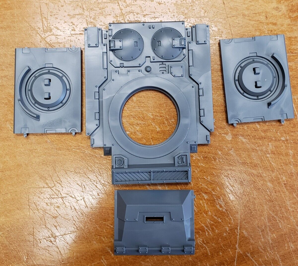 Warhammer 30K Space Marine Bits Deimos Predator Support Turret Mount Sides D01