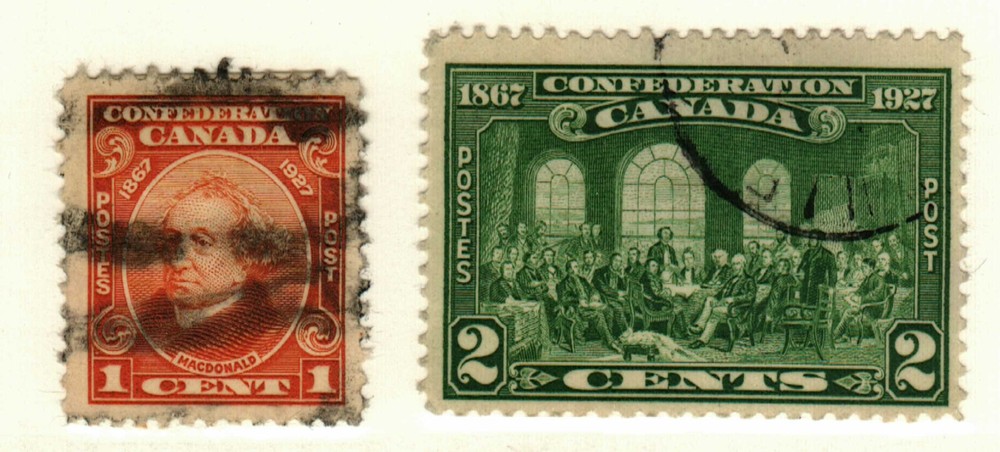 Canada #141-2 used