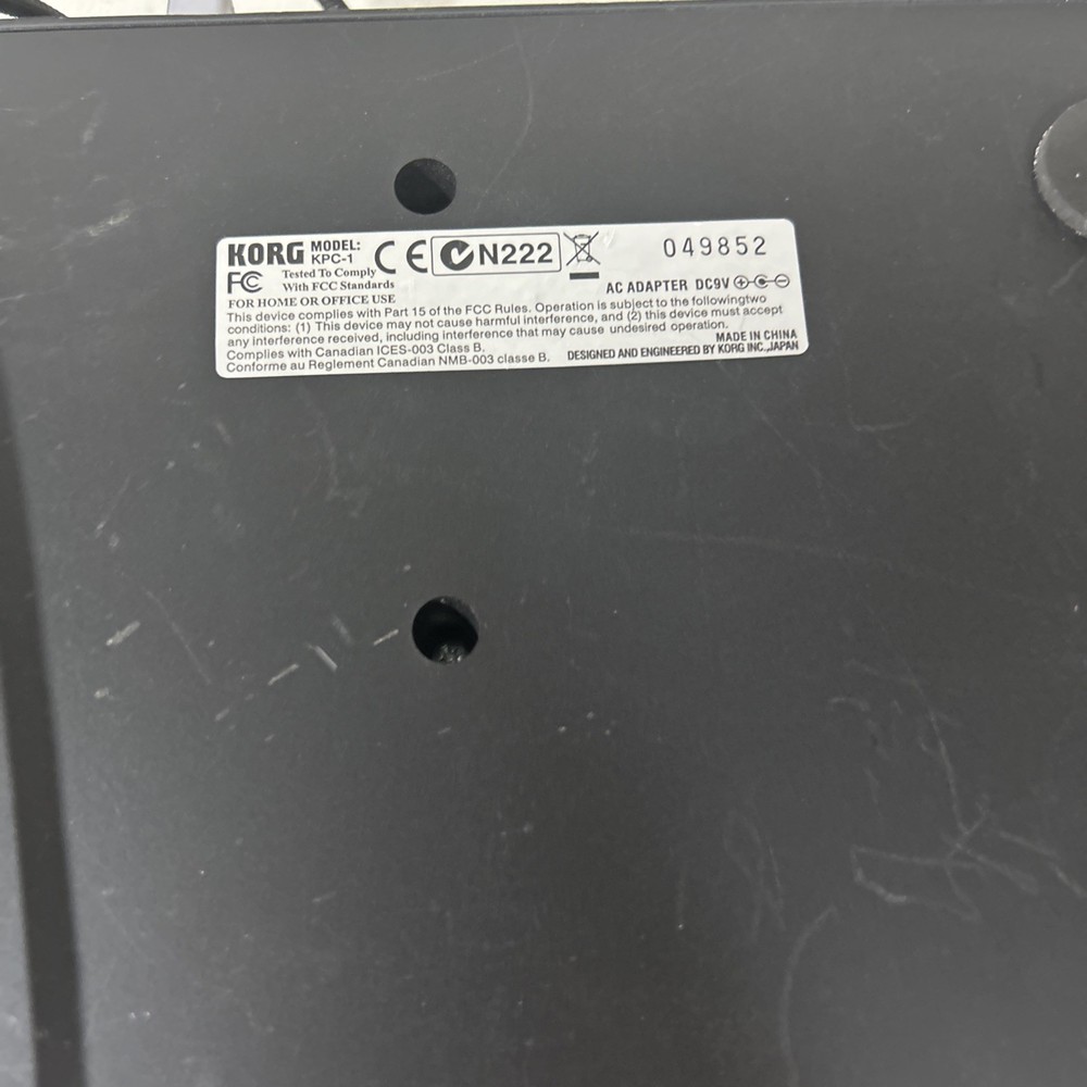 KORG padKONTROL MIDI Studio Controller KPC-1 W/ USB CABLE/No box