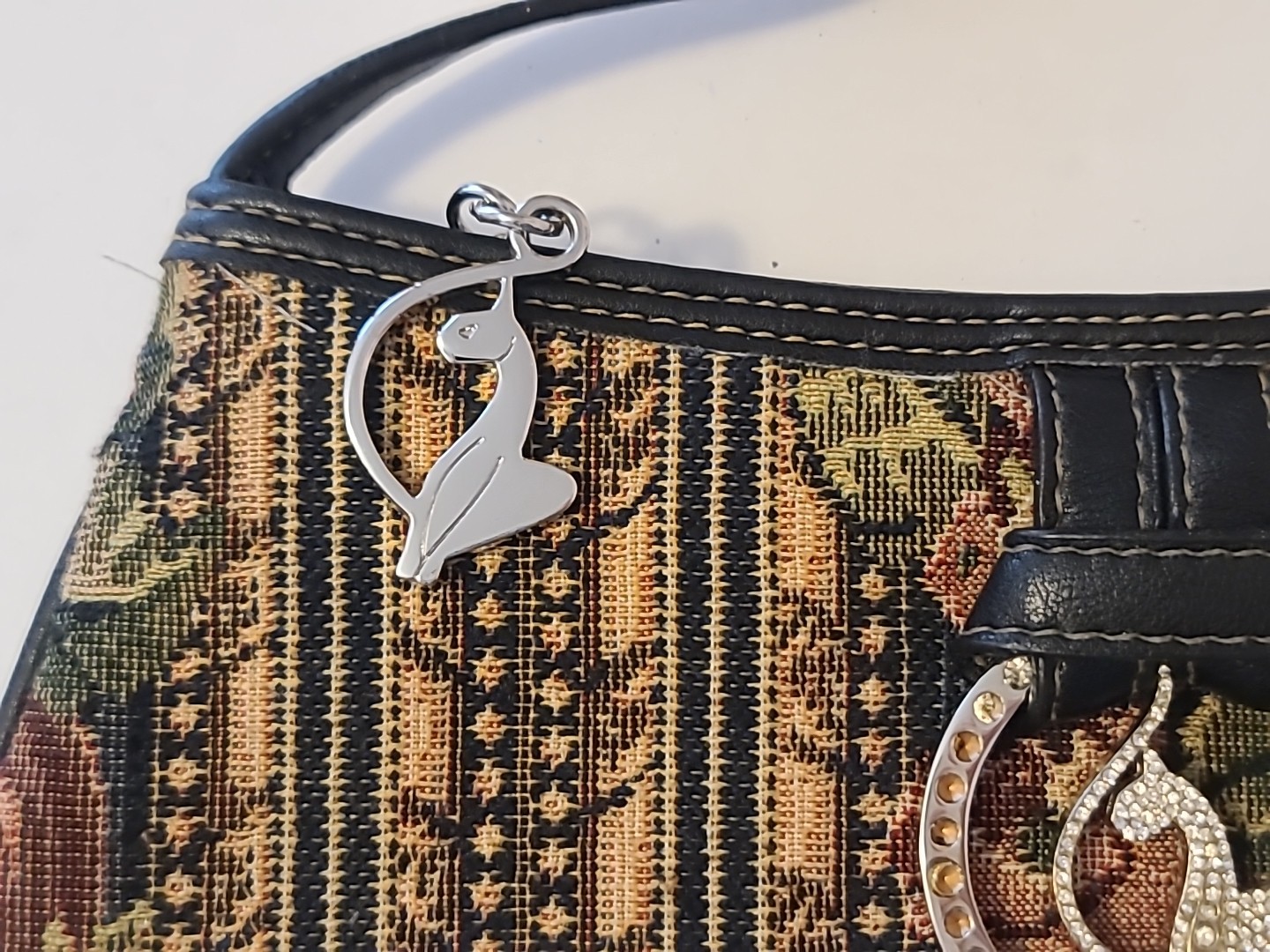 Vintage 90s Baby Phat Tapestry Purse Handbag