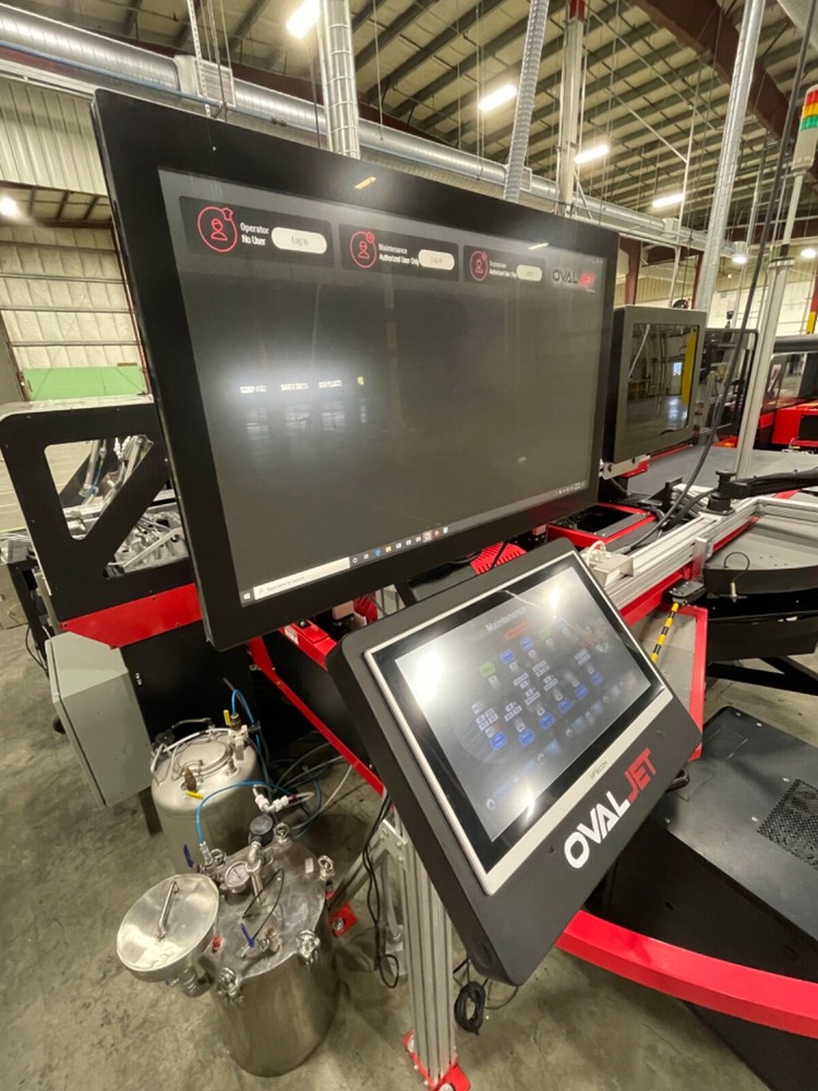 2020 OvalJet DTG Printer / Press - Direct to Garmet Textile Printer