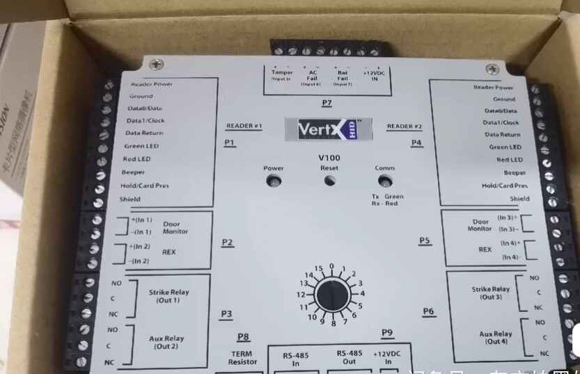 New HID VertX V100 Door/ Dual Reader Interface Access Card Controller