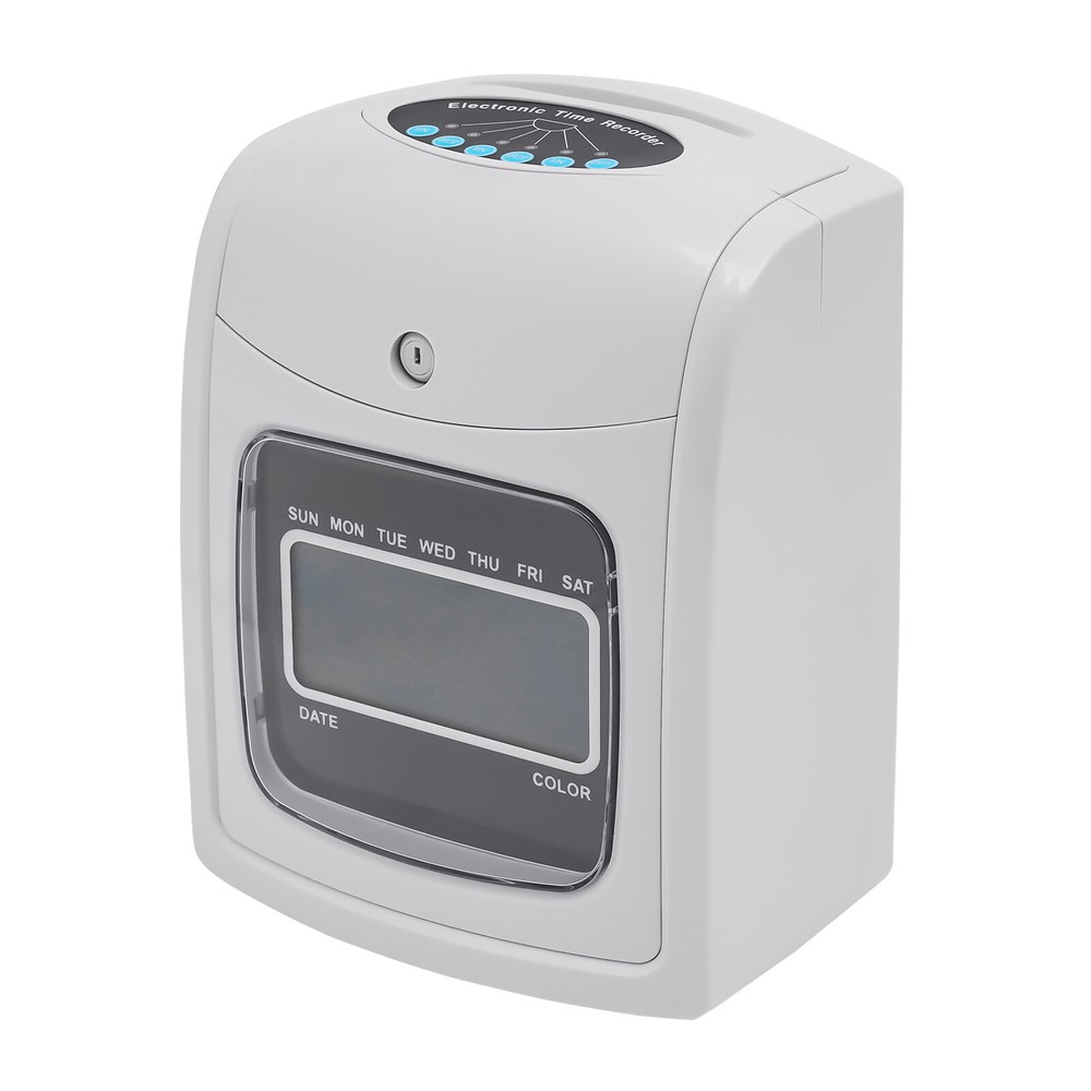 Pyramid Time System Model – Attendance Clock with LCD Display and Alerts