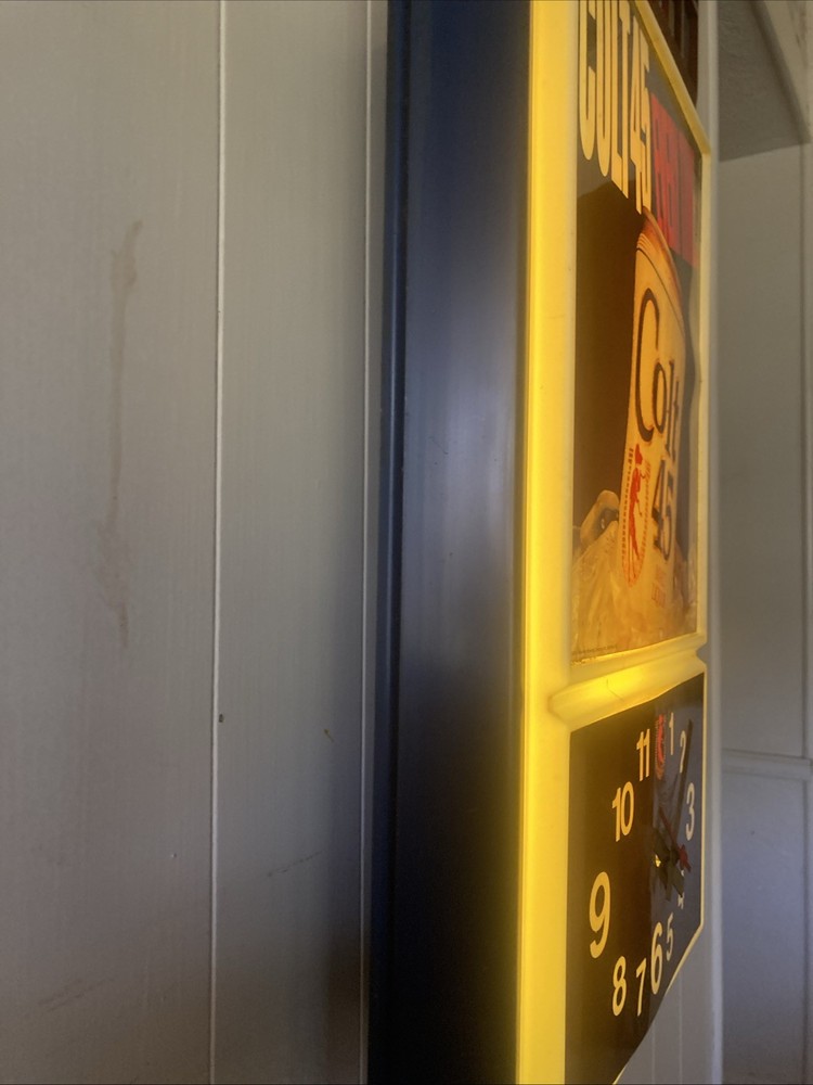 Colt 45 Malt liquor beer Clock Working