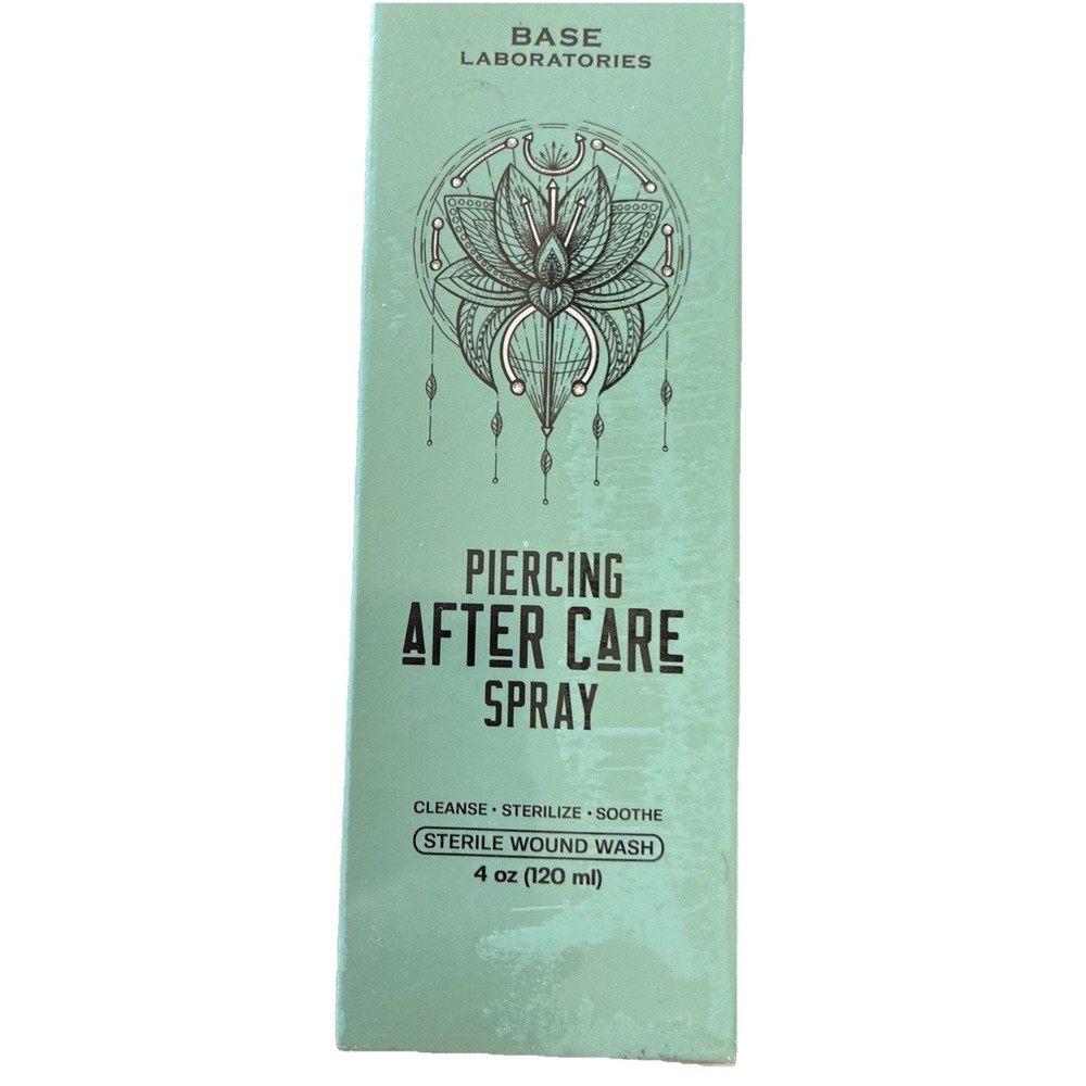 Face Body Piercing Aftercare Spray Piercing Cleaning Solution | 120ml | Saline