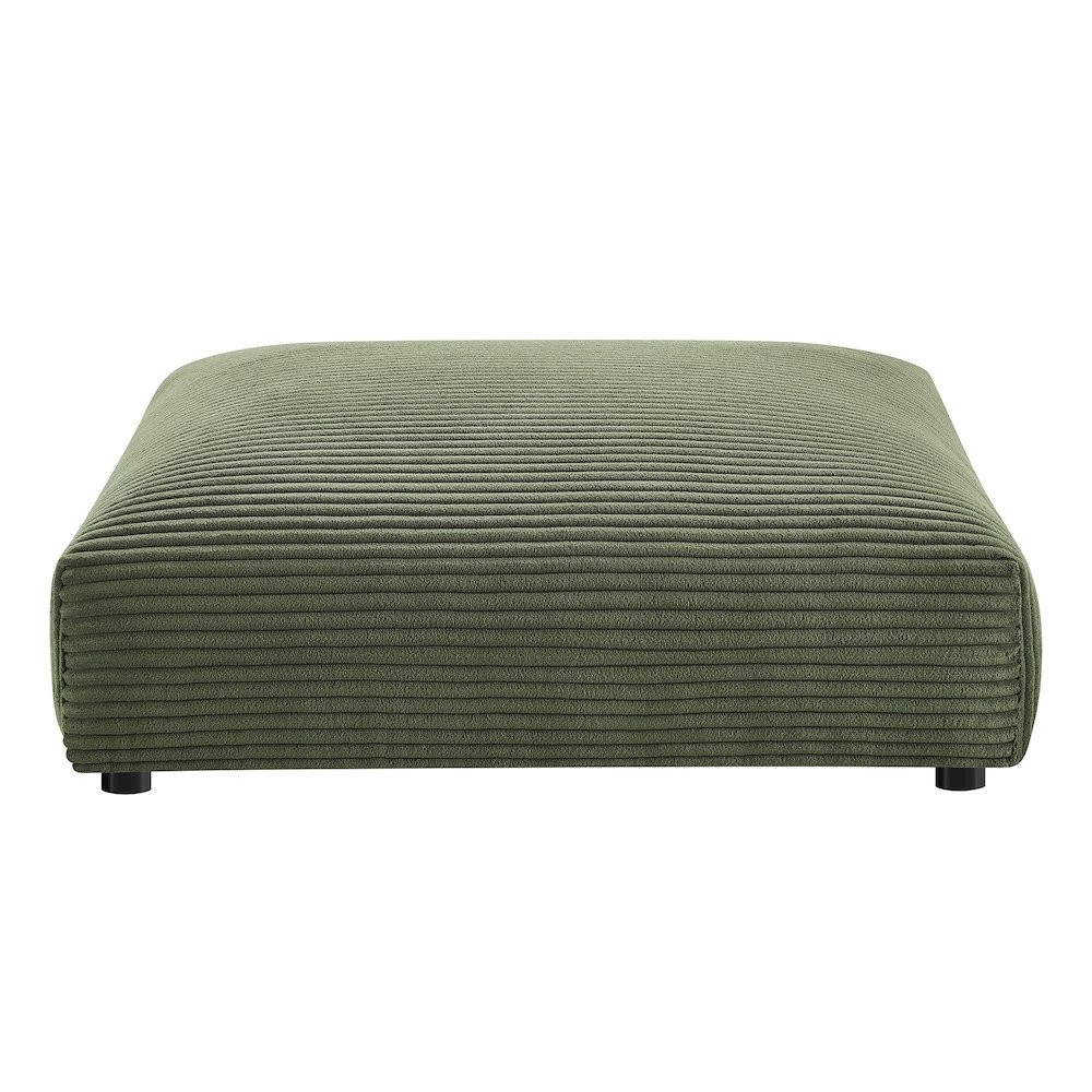 Solace Modular Corduroy Upholstered Ottoman