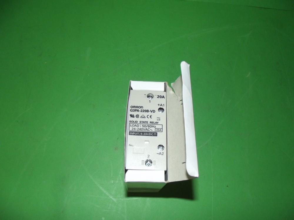 OMRON G3PA-220B-VD SOLID STATE RELAY DC 5 - 24V 20A