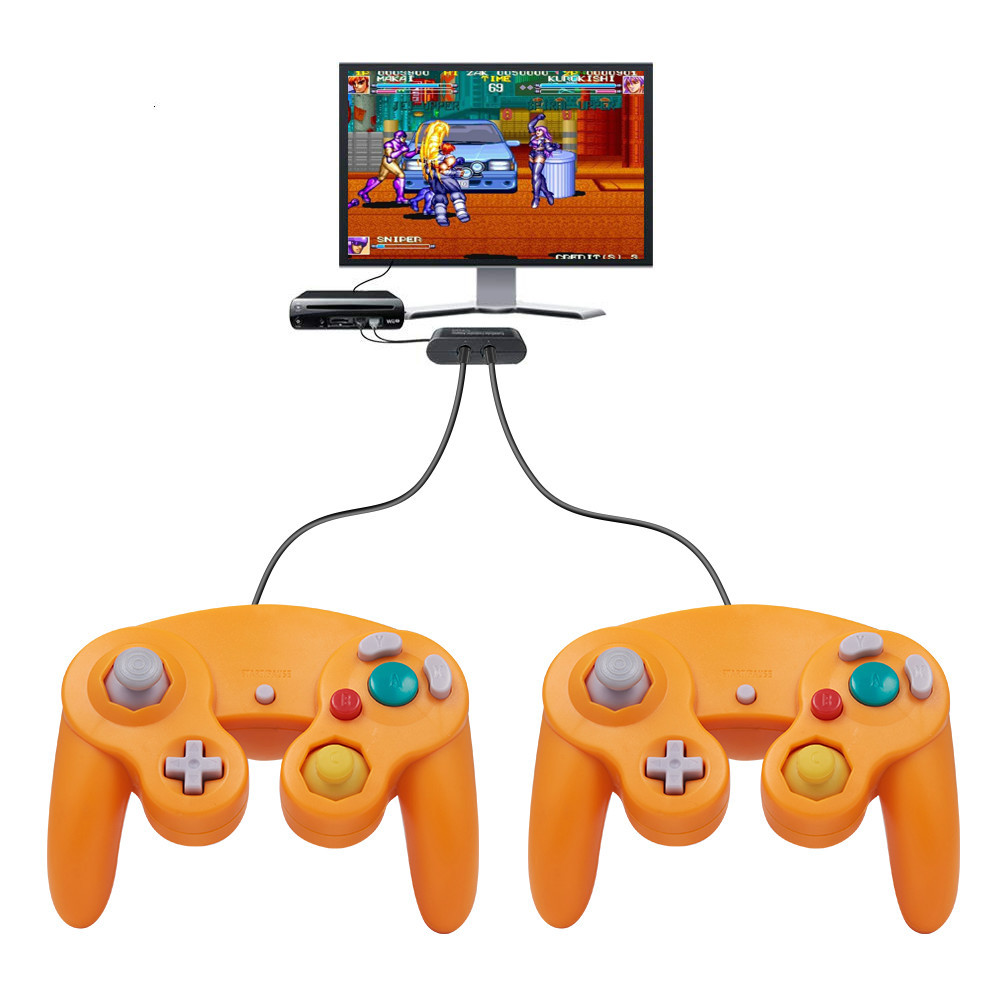 2 Pack Gamecube Controller Extension Cable For Nintendo Gamecube Console