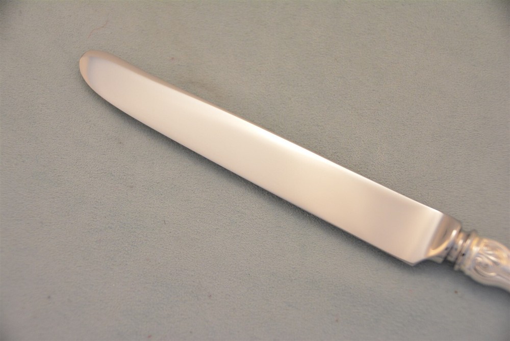 Tiffany & Co. Shell & Thread Sterling Silver 9" HH Dinner Knife No Mono